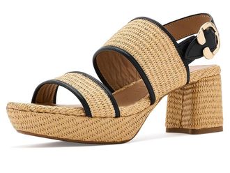 Aerosoles Camera Womens Shoes Natural Basket Raffia : 8.5 B - Medium, Leather