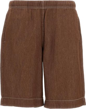 Paul Smith Relaxed Fit Cotton Bermuda Shorts