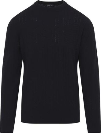 Giorgio Armani Uomo, Maglie, Blu, M, new