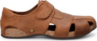 Panama Jack Panama Jack Fletcher Basics C5 Mens Bark Brown Leather Sandals