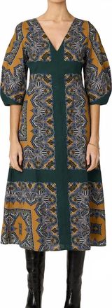 Cleobella Mercedes Midi Dress In Mercado Print