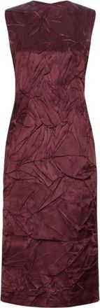 Max Mara Jurken - Dames - Casual kleedjes - Rood - L - Kleedjes