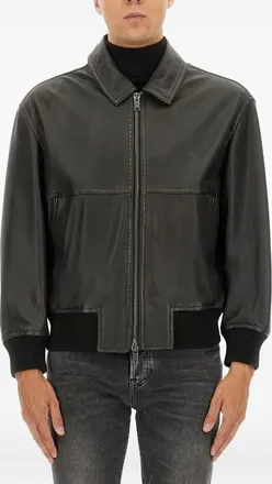 BOSS Giacca con zip - Grigio