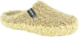 Verbenas Slippers - Dames - Pantoffels - Beige - 39 EU - Wol - Schoenen