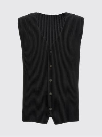 Homme Pliss&eacute; Issey Miyake Gilet in poliestere plissettato Homme Plisse Issey Miyake