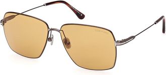 Tom Ford FT0994 PIERRE-02 08E Mens Sunglasses Grey Size 58