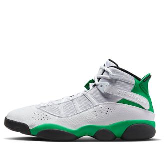Air Jordan 6 Rings White Lucky Green 322992-131