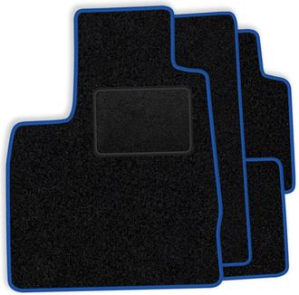 OEM [blm]bg082 Azul - Juego De Alfombrillas De Terciopelo Para Ssangyong Rodius I 7 Plazas 2005-2013 - Acabado Azul