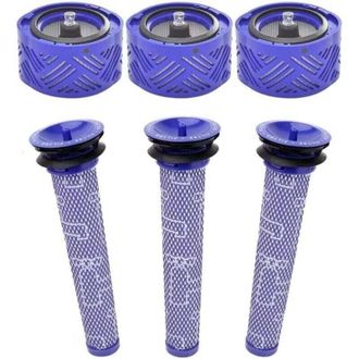 OEM Paquete De 6 Filtros Hepa De Repuesto Para Aspiradoras Dyson V6 Dc58 Dc59 Dc62 Dc72 Dc74 Sv03 Sv04 Sv05 Sv06 Sv07 Sv08 Sv09 Absolute Animal Motorhead,