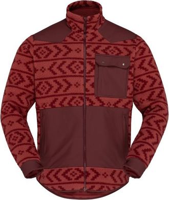 Norr&oslash;na Tamok Warm3 Jacket Fleecejacke f&uuml;r Herren | rot