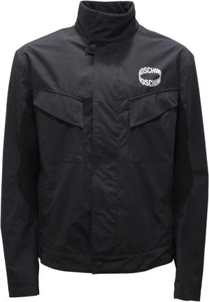 Moschino Zra 0618 Giubbotto Antivento Couture Jacket - Heren - Zomerjassen - Blauw - XL - Katoen - Jassen