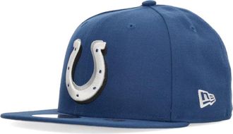 New Era Indianapolis Colts NFL Draft Hat - Heren - Petten - Blauw - ONE Size - Polyester - Accessoires