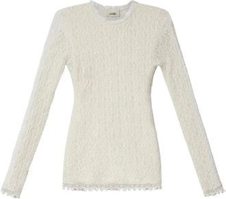 Isabel Marant Top Brany - Knitwear - Mujer - Blanco - XS