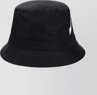 Jacquemus ovalie bob with eyelets and patch pocket