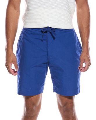 Officine G&eacute;n&eacute;rale Phil Seersucker Short