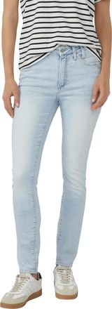 s.Oliver Skinny-fit-Jeans S.OLIVER IZABELL, Damen, Gr. 34, L&auml;nge 32, light blau, Denim/Jeans, Obermaterial: 84% Baumwolle, 14% Polyester, 2% Elasthan, skinny f