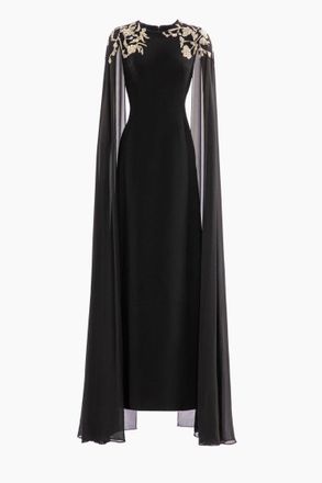 Saiid Kobeisy Embellished Crepe Kaftan