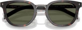 Prada Sunglasses, unisex, Brown, Size: 52 MM Prc01Sd Sunglasses