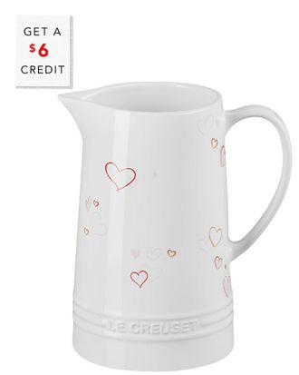 LE CREUSET Mon Coeur Collection Signature Pitcher With $6 Credit