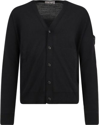 Stone Island Virgin Wool Cardigan