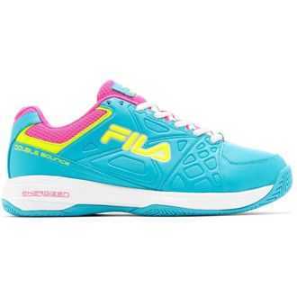 Fila Double Bounce 3 5PM00606-424 Womens Blue White Pickleball Shoes UWU930
