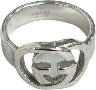 Gucci Silver Silver 925 Band Ring (Pre-Owned)