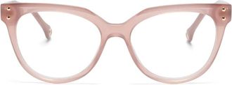 Carolina Herrera Occhiali a farfalla - Rosa