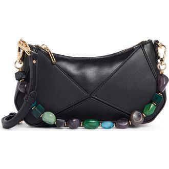Steve Madden Blythe Beaded Crossbody Bag in Black at Nordstrom Rack