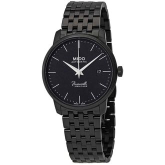 Mido Baroncelli Heritage Automatic Black Dial 39 mm Watch MIDO-M0274073305000