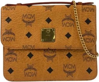 MCM Borsa a spalla Pre-owned - - Pre-owned - Donna - Marrone - ONE SIZE