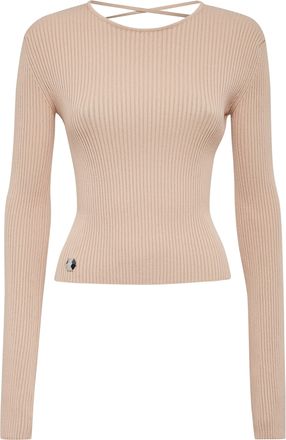 Philipp Plein Knit Criss Cross Top