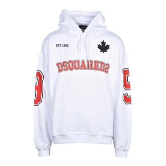 Dsquared2 sweatshirt - male - Dsquared2 - Hoodies - White - S - Sweatshirts & Hoodies