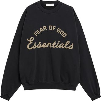 Fear of God Training 90s Crewneck Sweatshirt - Heren - Sweatshirts - Zwart - XL - Katoen - Hoodies & sweatvesten