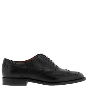 Bally Ceskine Leather Oxford Shoes, Brand Size 37 ( US Size 6.5 )