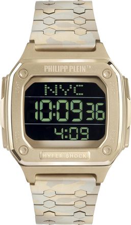 Philipp Plein Hyper $hock Heren Horloge Goudkleurig PWHAA1021