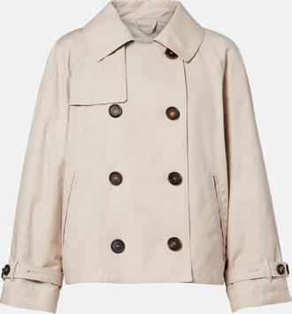 Max Mara The Cube Tesoro cotton-blend twill jacket