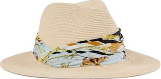 Eugenia Kim Courtney Straw Fedora in Ivory at Nordstrom