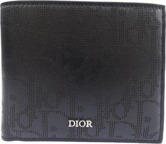 Dior Black Wallet (Bi-Fold) (Pre-Owned)