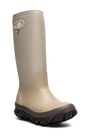 Bogs Whiteout Faded Waterproof Boot in Taupe at Nordstrom, Size 10