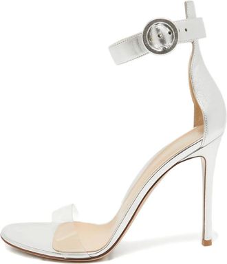 Gianvito Rossi Sandali Portofino 110mm 2024 - Argento