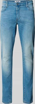 Only & Sons Slim Fit Jeans aus Baumwoll-Mix Modell LOOM in Jeansblau, Gr&ouml;&szlig;e 28/32