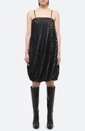 Helmut Lang Embellished Sleeveless Bubble Dress in Gradient Hp Black - 25K at Nordstrom Rack, Size 0