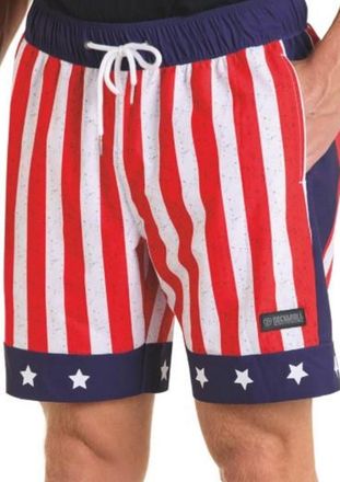 Panhandle Americana Short In Multi Stripe