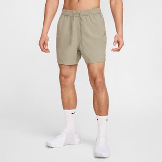 Nike Mens Form Dri-FIT 5 Unlined Versatile Shorts in Green | FN4347-320