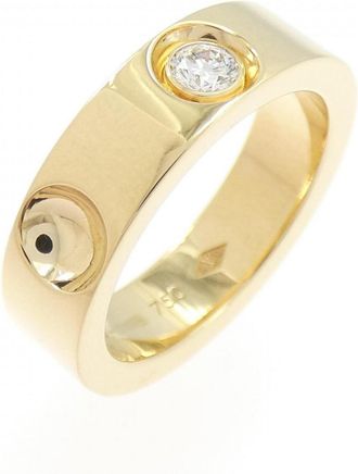 Louis Vuitton Yellow Gold (18K) Band Ring (Pre-Owned)