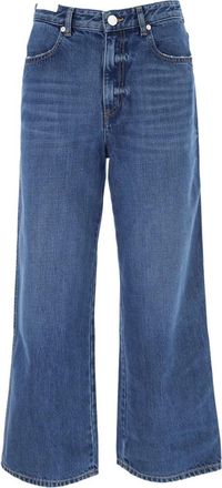 PT01 Wide Jeans - Dames - Loose Fit Jeans - Blauw - W28 - Jeans