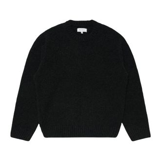 Edwin Dun Textured Sweater - - Knitwear - Uomo - Nero - L