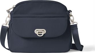 Baggallini Coastal Flip Lock Crossbody Bag in French Navy at Nordstrom
