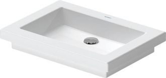 Duravit Lavabo Superior Duravit 2&ordm; Piso 58cm, Lavabo Interior, Blanco