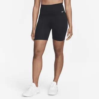 Nike Womens Dri-FIT One High-Waisted 7 Biker Shorts in Black | DV9022-010